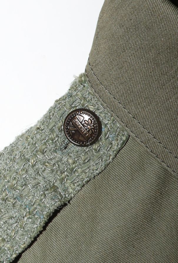 Chanel Cuba Tweed Military Shirt, Resort 2017 - 8