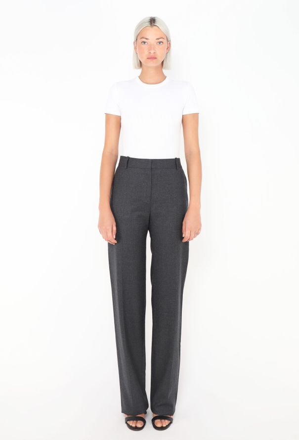 Anthracite Cashmere Trousers