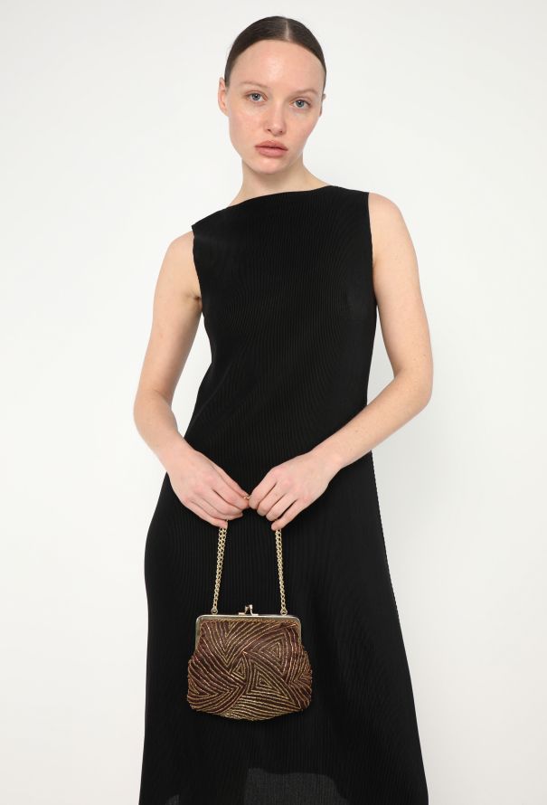 Sequined Mini Evening Bag - 2 Sequined Mini Evening Bag - 2