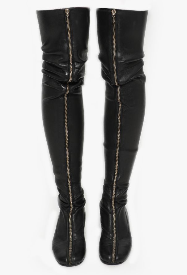 Chanel Pre-Fall 2010 Paris-Shanghai Leather Boots - 1