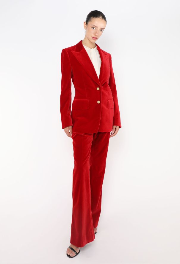 Tom Ford Classic Tailored Velvet Suit - 4