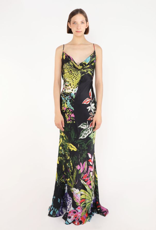 Iceberg Crystal Jaguar Silk Dress, 2004 - 1