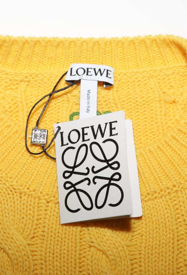 Loewe Cable-Knit Oversized Sweater - 5