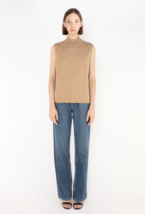 The Row 2022 Gianico Mock-Neck Vest - 2