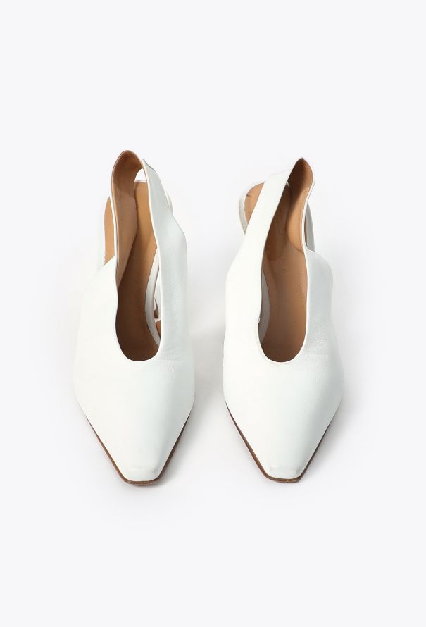 Bottega Veneta S/S 2025 Almond Slingback Pumps - 4 Bottega Veneta S/S 2025 Almond Slingback Pumps - 4