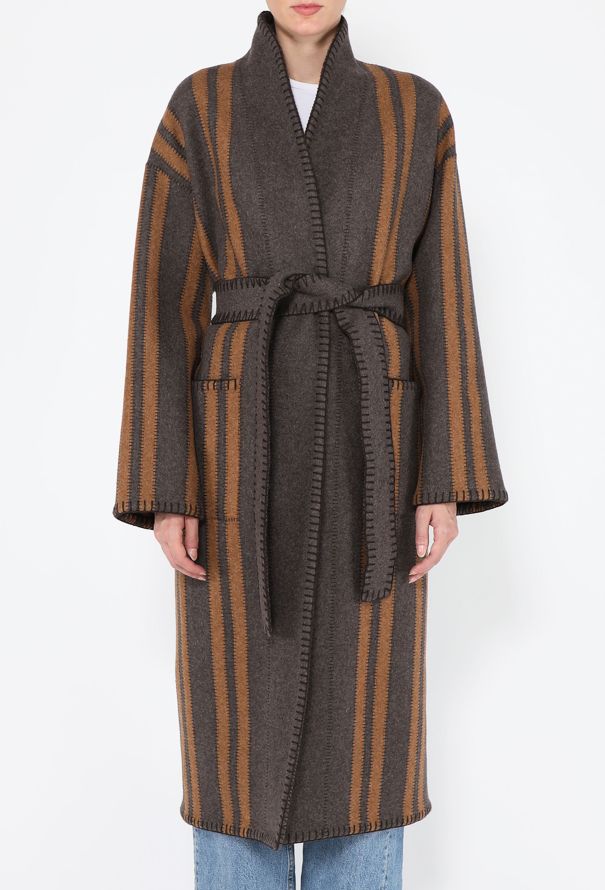 Loro Piana Cashmere Kirk Belted Coat, 2024 - 3