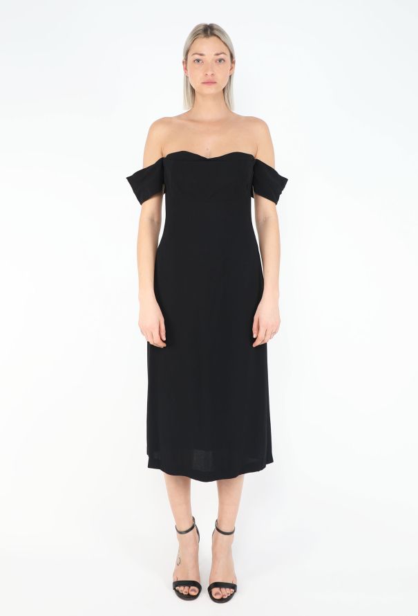 Alexander McQueen S/S 2001 'Voss' Off-Shoulder Dress - 1
