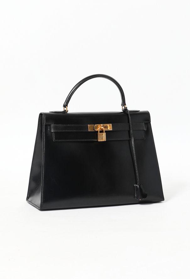 Hermès STUNNING Black Box Kelly Sellier 32 - 5