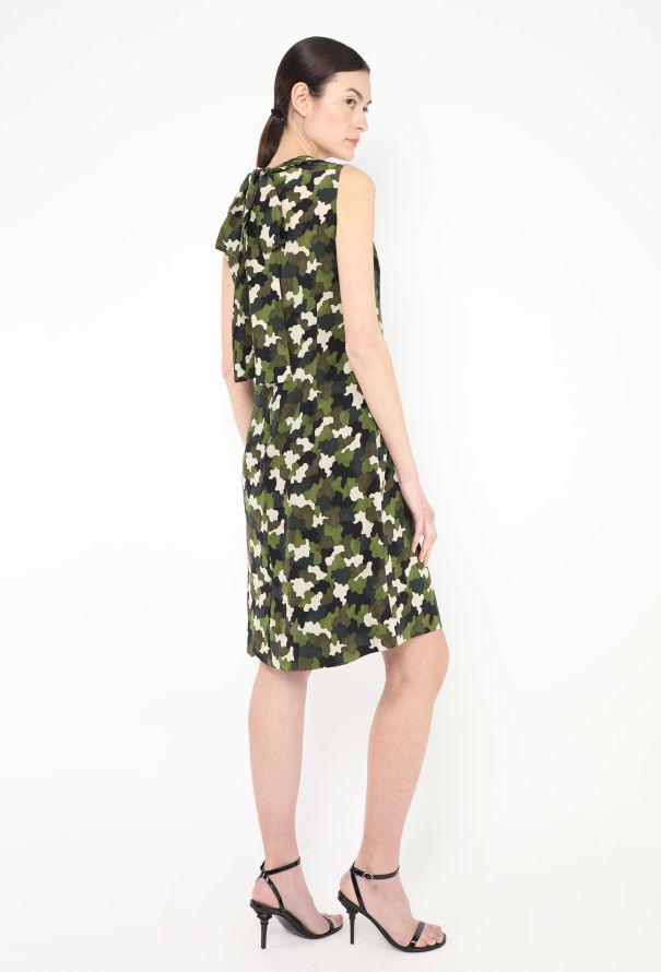 Prada Pre-Fall 2010 Draped Camo Dress - 4 Prada Pre-Fall 2010 Draped Camo Dress - 4