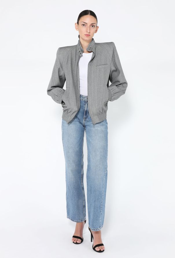 Phoebe Philo 2025 Collection B Lightweight High Neck Jacket - 5