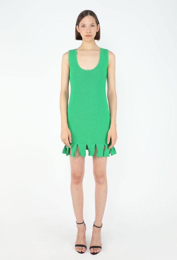 Bottega Veneta S/S 2021 Crochet Fringed Dress - 1