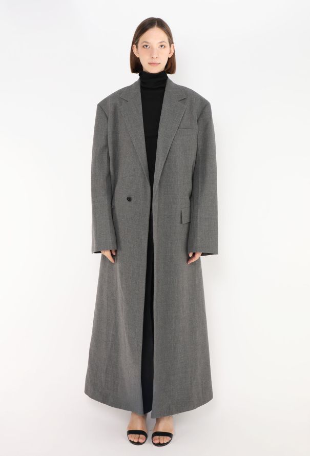 Jil Sander S/S 2024 Oversized Tailored Coat - 3