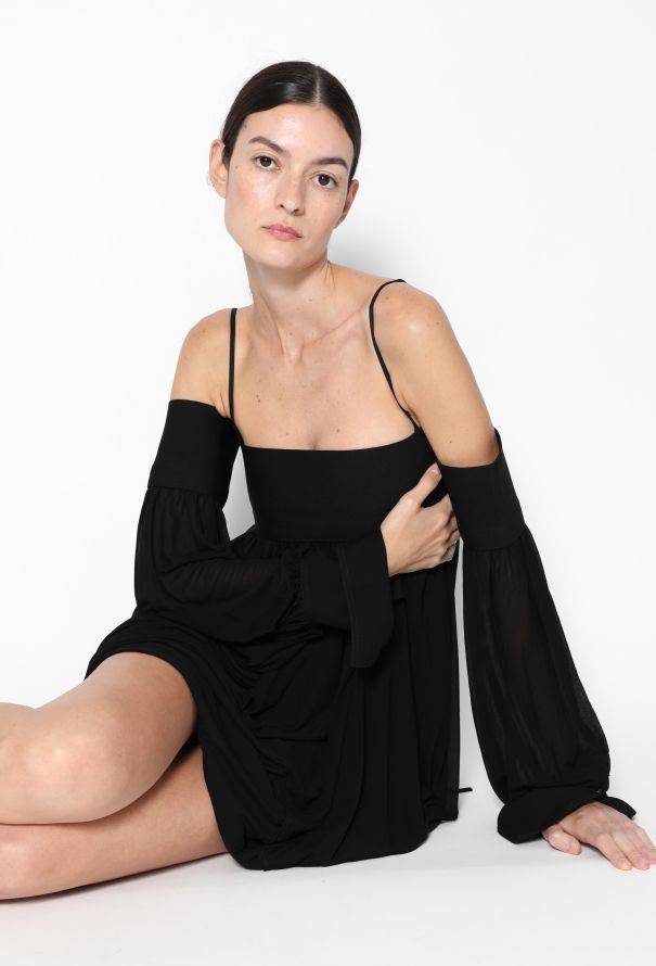 Céline CAMPAIGN F/W 2017 Draped Jersey Dress - 1