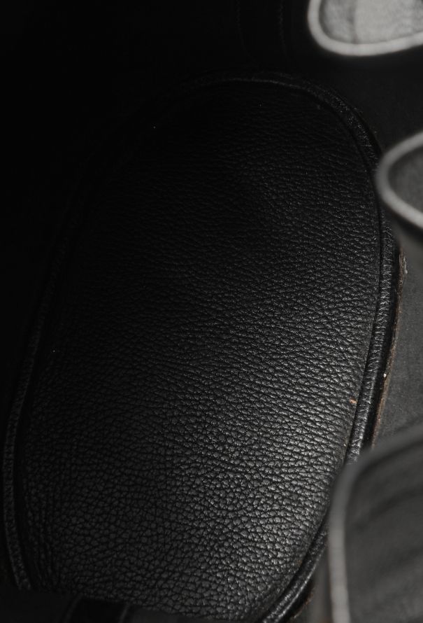 Hermès '90s Black Ardennes Market Bag - 16 Hermès '90s Black Ardennes Market Bag - 16