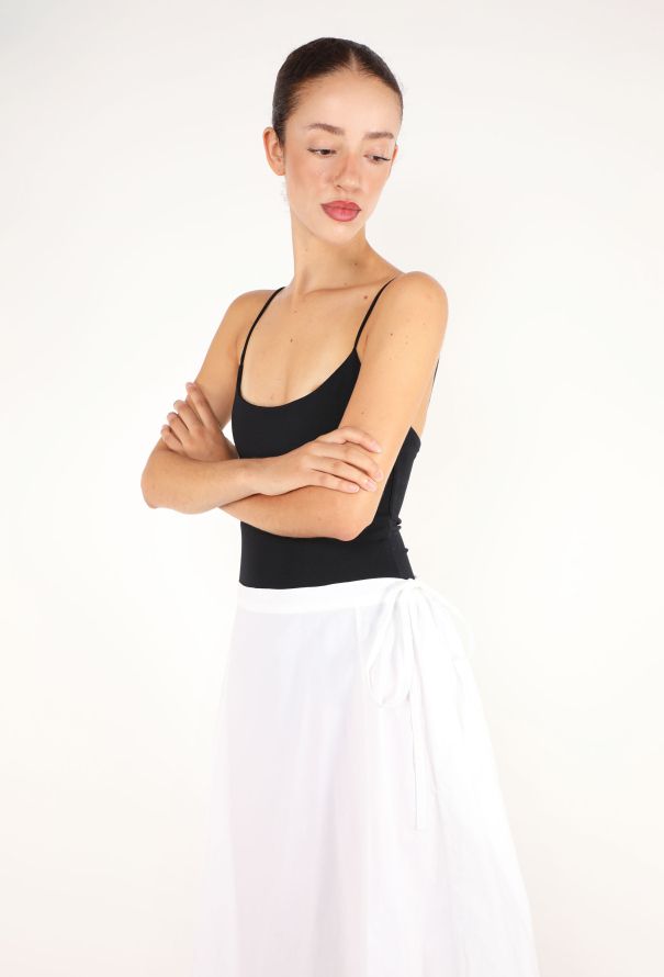 The Row Fleur Cotton Flared Skirt, 2024 - 3
