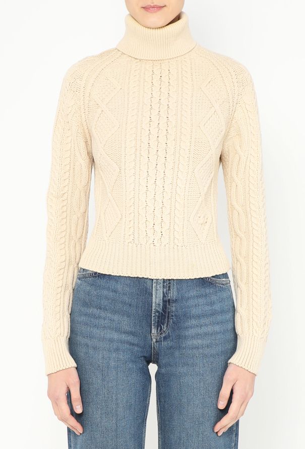 Chanel F/W 1996 Cable-Knit Turtleneck - 1