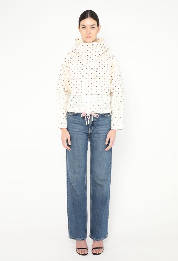 Fendi 2021 Denim Valentine Bomber Jacket - 4