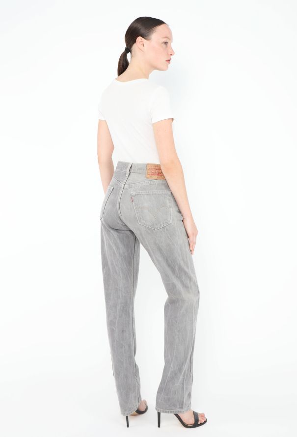 Levi's Classic Stone-Washed 501 Jeans - 4