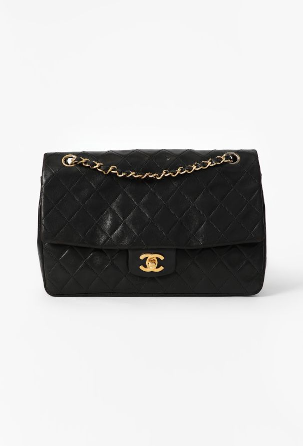 Chanel Vintage '90s Quilted Timeless Flap Bag - 1