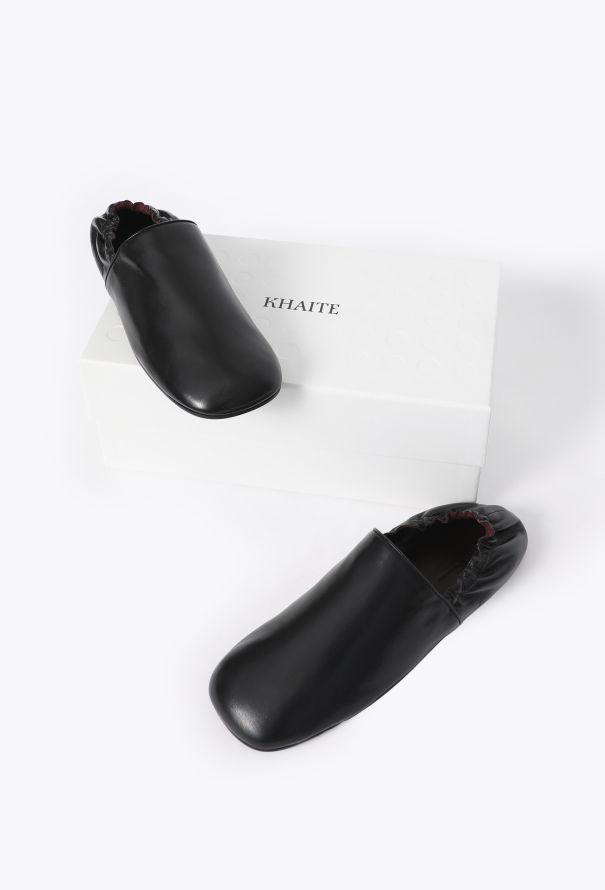 Khaite 2025 Banks Ballerina Leather Flats - 6