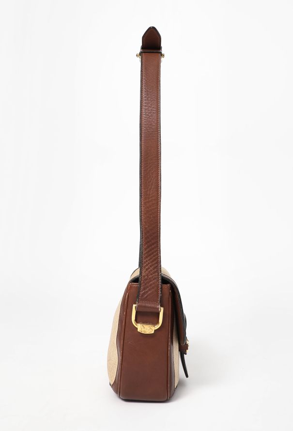 Céline '70s Canvas & Leather Crécy Bag - 4