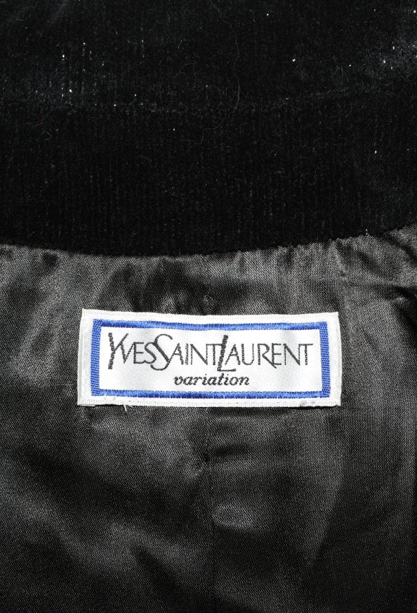 Saint Laurent Vintage Iridescent Velvet Jacket - 7 Saint Laurent Vintage Iridescent Velvet Jacket - 7