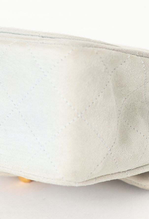 Chanel Suede Mini Square Timeless Bag - 9