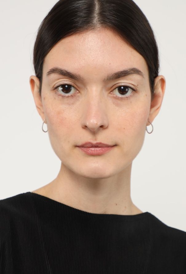 Vintage Fine Jewelry 18k White Gold, Diamond & Onyx Earrings - 4 Vintage Fine Jewelry 18k White Gold, Diamond & Onyx Earrings - 4