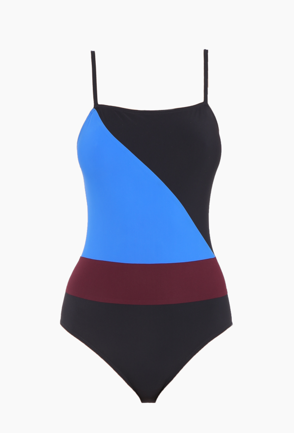 Hermès 'Albatros' Colorblock Swimsuit - 1