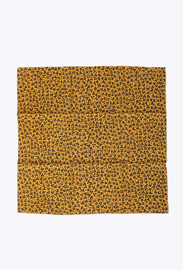 Hermès Vintage 'Les Léopards' 4-piece Placemat & Napkin Set - 5