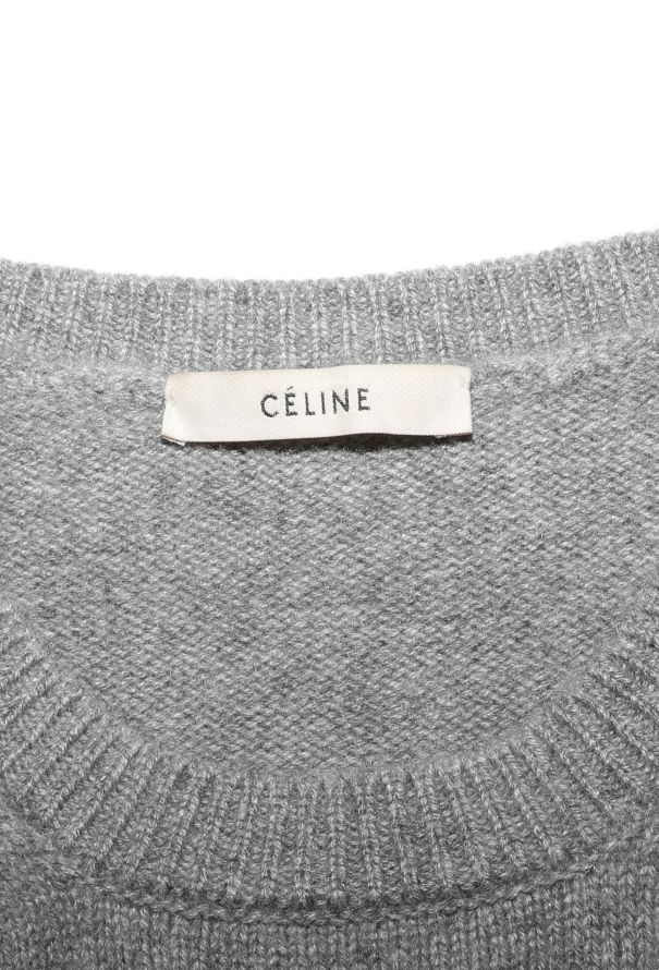 Céline Cashmere Triomphe Sweater - 4