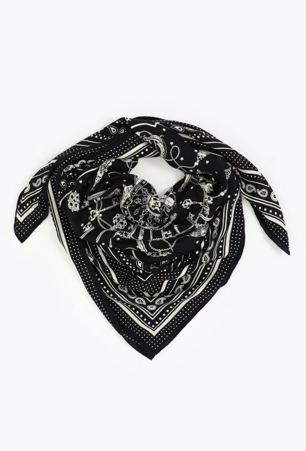Hermès 2015 ‘Les Clés’ 140cm Cashmere Scarf - 1