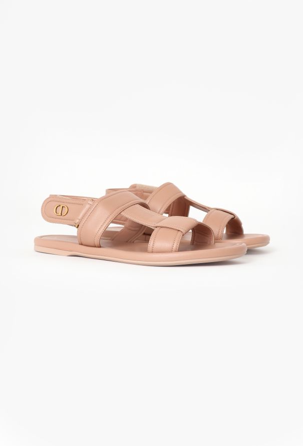 Dior 2024 Lambskin T-Strap Sandals - 3