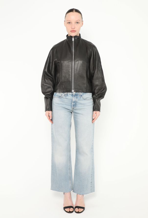 Alaïa 2024 Lambskin Bomber Jacket - 3 Alaïa 2024 Lambskin Bomber Jacket - 3