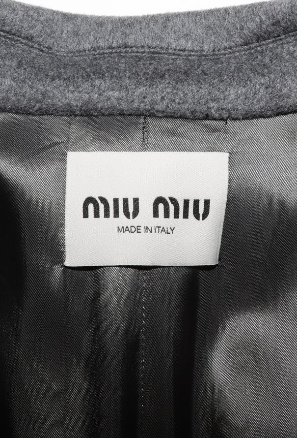 Miu Miu F/W 2023 Oversized Felted Blazer - 8