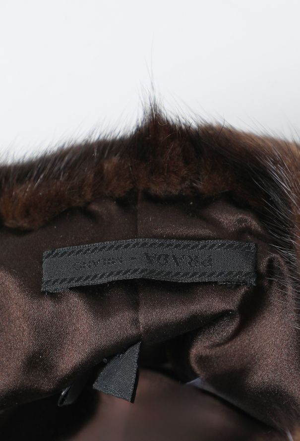 Prada Mink Fur Pillbox Hat, Early '90s - 6