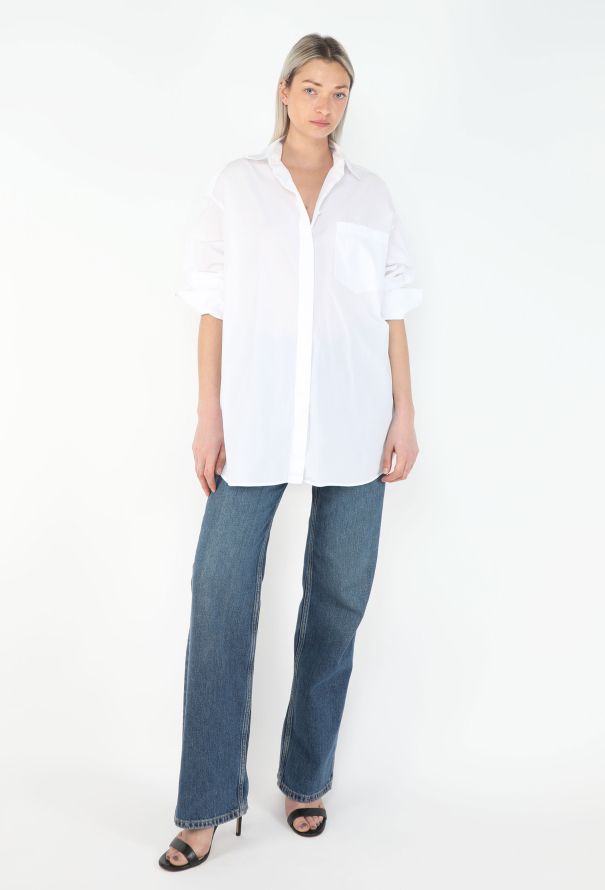 The Row Classic Oversized Cotton Shirt - 4