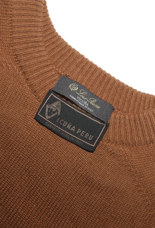 Loro Piana Vicuña Ribbed Sweater - 4