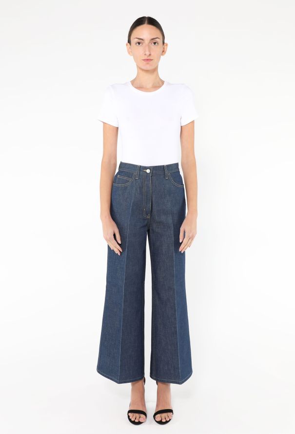 Gucci 2021 Flared Horsebit Jeans - 4