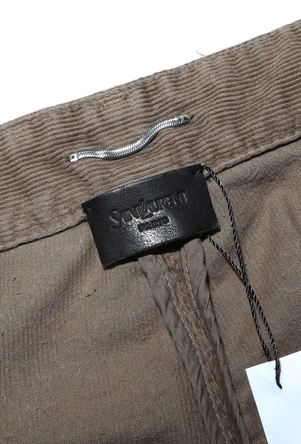 Saint Laurent 2024 Tapered Corduroy Pants - 4