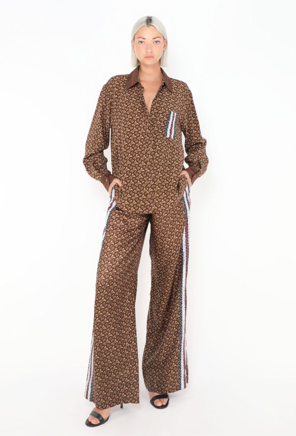 Burberry 2024 Silk Monogram Ensemble - 3