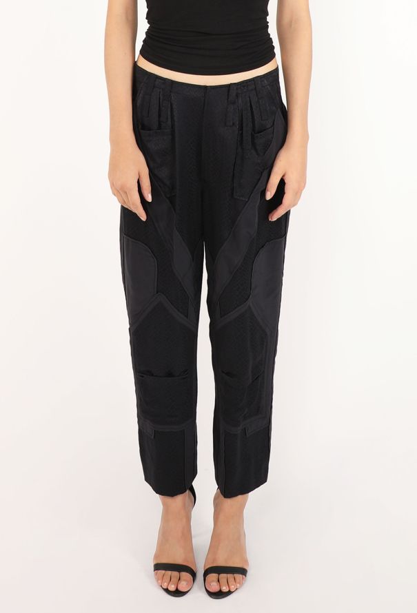Balenciaga Re-edition Silk Cargo Pants - 2