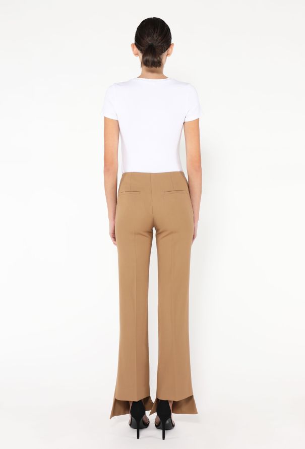Chloé Pre-Fall 2024 Pintuck Bootcut Trousers - 5