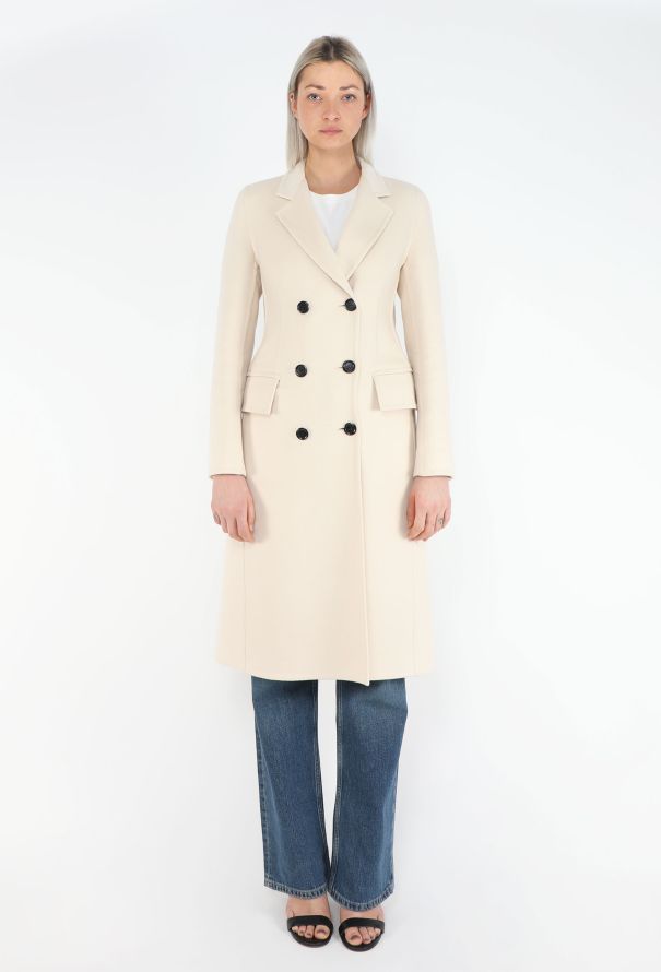 Louis Vuitton Brushed Cashmere Belted Coat - 3