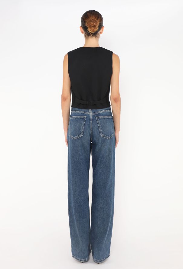 Wardrobe.NYC Tailored Vest - 4