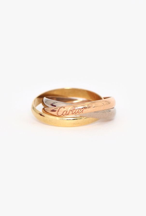 Cartier 18k Gold Trinity Ring - 1