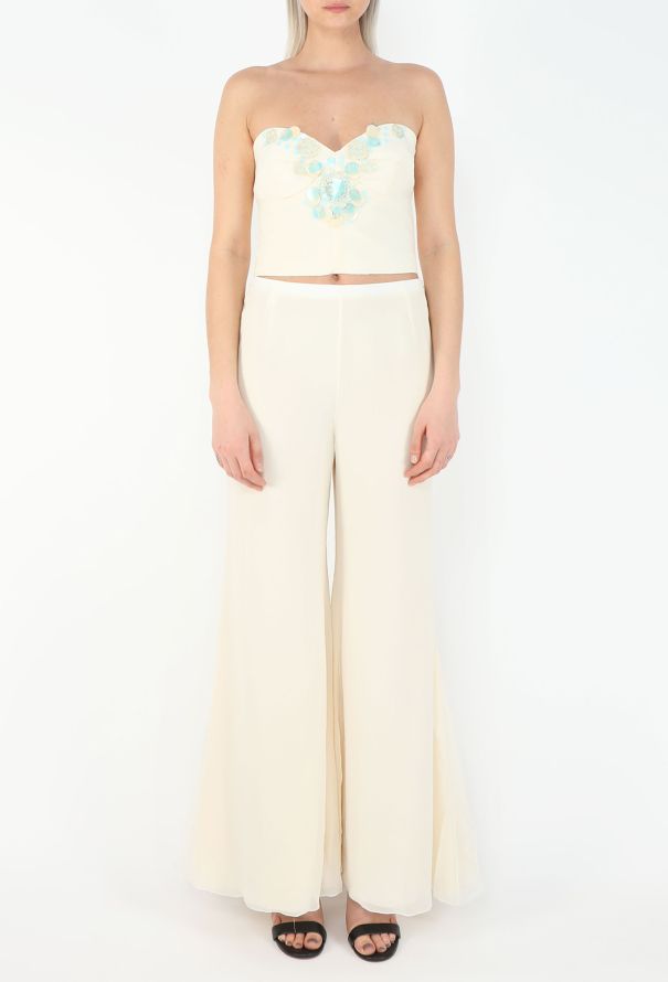 Chloé COLLECTOR S/S 1997 Bustier Silk Ensemble - 3