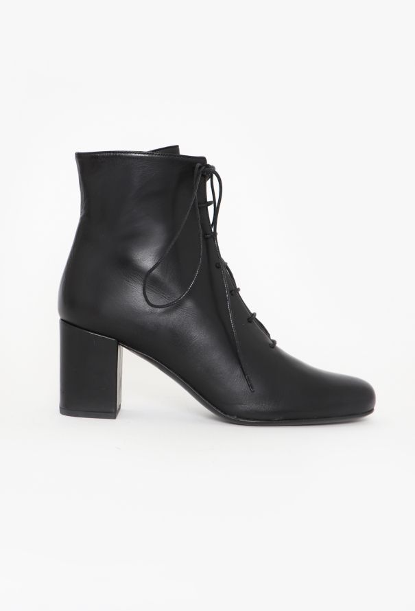 Saint Laurent 'Babies' Lace-up Ankle Boots - 1
