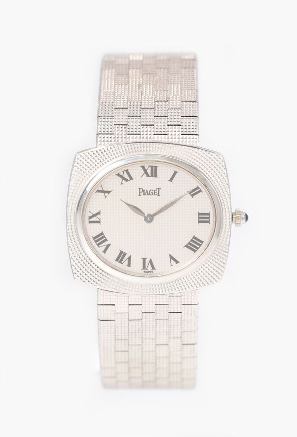 Piaget Elegant 1970s 18k White Gold Watch - 1