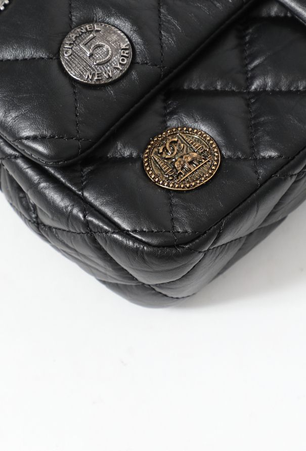 Collector Coin Medallion Flap Bag, Authentic & Vintage